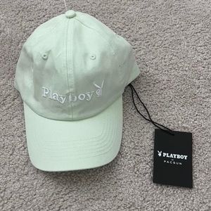 Mint Green Playboy Hat from Pacsun